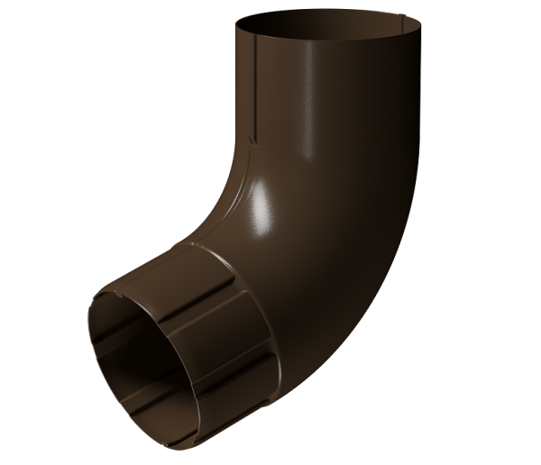 Колено 72° D90 Döcke STAL PREMIUM Каштан, (RAL 8017) купить в Дзержинске