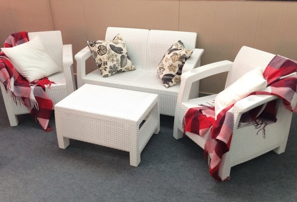 Комплект Yalta Terrace Set белый купить в Дзержинске