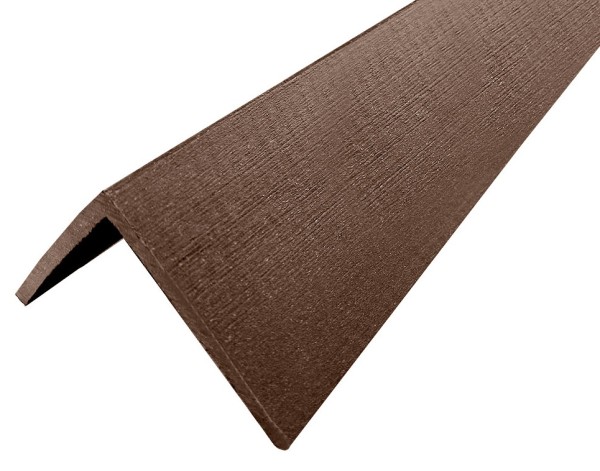 Уголок ДПК для сайдинга 70x70x3000мм Коричневый купить в Дзержинске