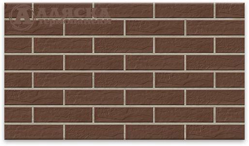 Фасадные Термопанели Аляска Braun Rustic купить в Дзержинске