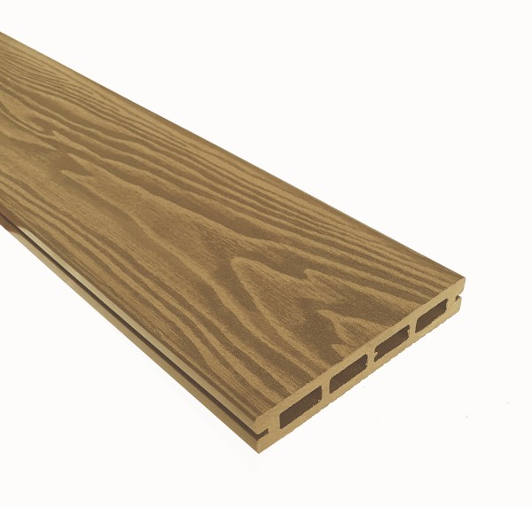 Террасная доска из ДПК Terrapol Смарт 3D Пустотелая с пазом Дуб Севилья купить в Дзержинске