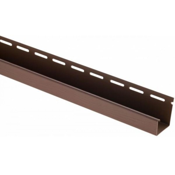 J-профиль Люкс Крашенный, T-15, ВН, Тёмный Орех купить в Дзержинске
