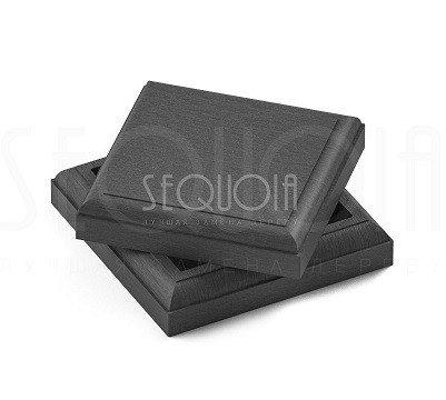 Комплект крышка/юбка для столба SEQUOIA GRAY купить в Дзержинске