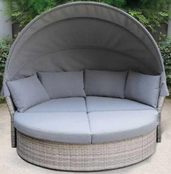 Диван-Трансформер AFINA плетеный из иск. ротанга AFM-325G Grey купить в Дзержинске