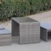 Диван-Трансформер AFINA плетеный из иск. ротанга S330G-W78 Grey купить в Дзержинске