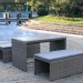 Диван-Трансформер AFINA плетеный из иск. ротанга S330G-W78 Grey купить в Дзержинске