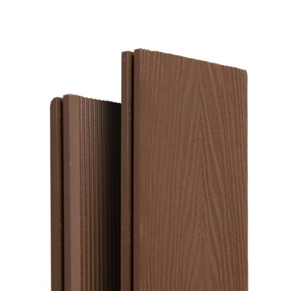 Террасная доска Ecodecking Экстра 3D полнотелая Шоколад купить в Дзержинске