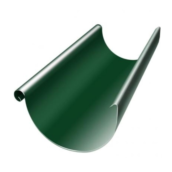 Водосток Grand Line 125x90 – Желоб 3м RAL 6005 купить в Дзержинске