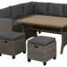 Комплект мебели AFINA плетеной из иск. ротанга AFM-307G-Grey купить в Дзержинске