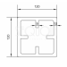 Столб SEQUOIA Evolution 3D WOOD BLACK купить в Дзержинске