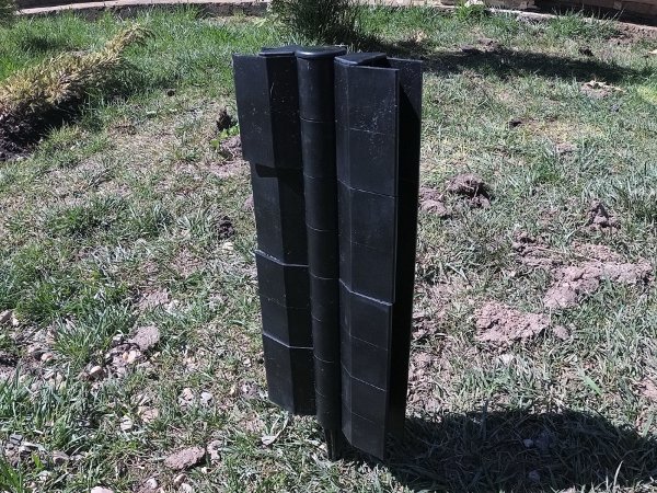 Угловой элемент поворотный, пластиковый от 60° до 300° для доски 300х30 мм из ДПК чёрный Holzhof купить в Дзержинске