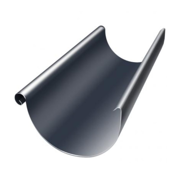 Водосток Grand Line 150x100 – Полукруглый желоб 3 метра RAL 7024 купить в Дзержинске