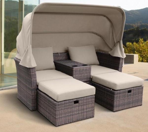 Комплект мебели AFINA плетеной из иск. ротанга AFM-330B Brown купить в Дзержинске