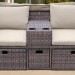 Комплект мебели AFINA плетеной из иск. ротанга AFM-330B Brown купить в Дзержинске