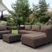Комплект мебели AFINA плетеной из иск. ротанга YR821A Brown/Beige купить в Дзержинске
