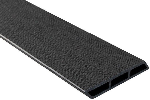 Доска Ромбус 3D ДПК Outdoor STORM BLACK черная купить в Дзержинске