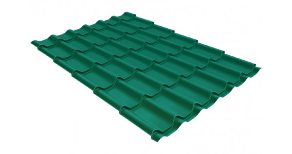 Металлочерепица классик 0,5 Satin RAL 5021 купить в Дзержинске