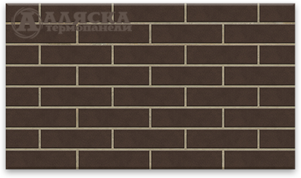 Фасадные Термопанели Аляска Amsterdam brown купить в Дзержинске