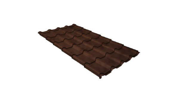 Металлочерепица камея 0,45 Safari Twincolor Brown купить в Дзержинске