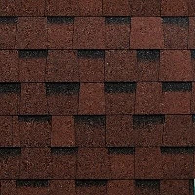 Двухслойная ламинированная черепица Shinglas, серия Фазенда – Красный купить в Дзержинске