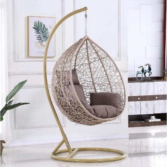 Кресло Подвесное из искусственного ротанга AFM-169A-LB Beige купить в Дзержинске