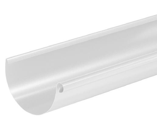 Водосток Aquasistem, система 125x90 - Водосточный желоб 3.00м RR 20 Белый купить в Дзержинске