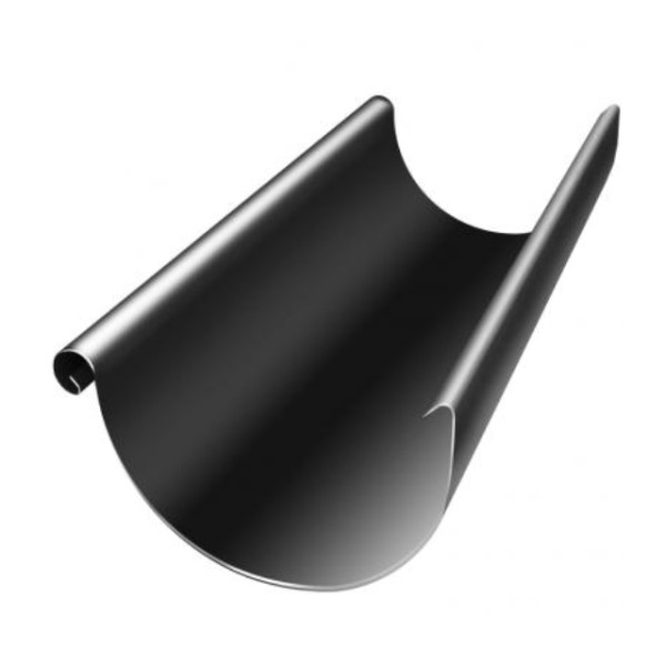Водосток Grand Line 125x90 – Желоб 3м RAL 9005 купить в Дзержинске