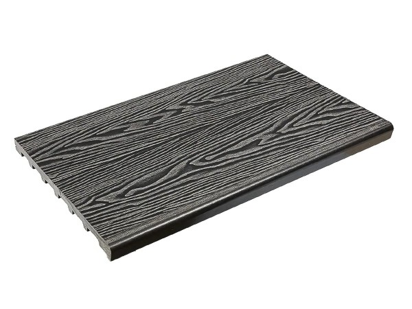 Ступень полнотелая из ДПК Deckart Step 3D Графит купить в Дзержинске