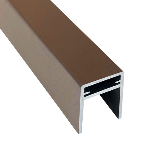 П-профиль Алюминиевый EasyDecking 35x25 Венге купить в Дзержинске