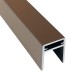 П-профиль Алюминиевый EasyDecking 35x25 Венге купить в Дзержинске