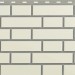Фасадная панель Альта-Профиль, Кирпич Клинкерный, Белый купить в Дзержинске