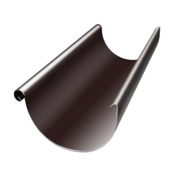 Водосток Grand Line 125x90 – Желоб 3м RAL 8017 купить в Дзержинске